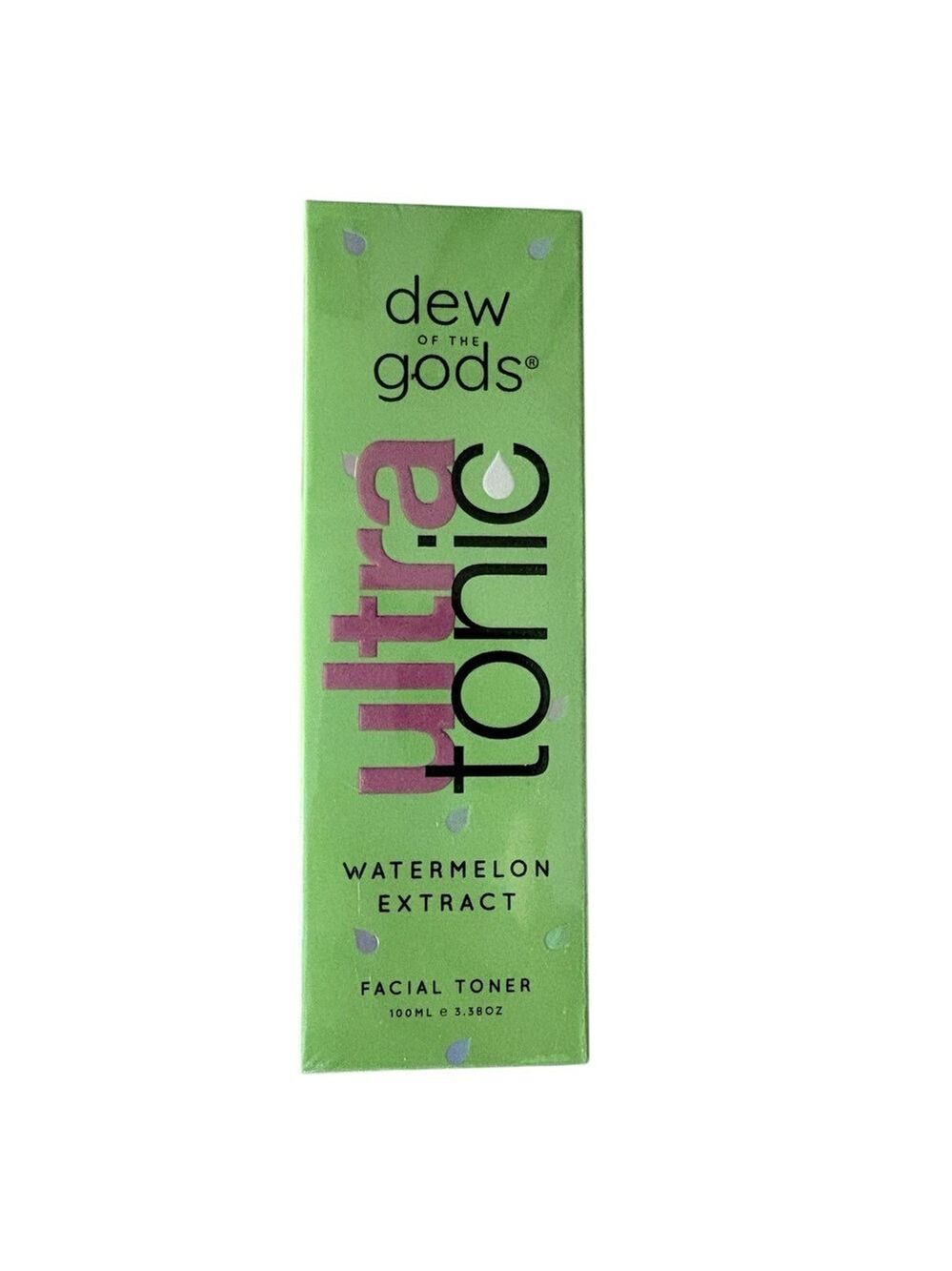 Dew of the Gods Ultra Tonic Facial Toner New In Box